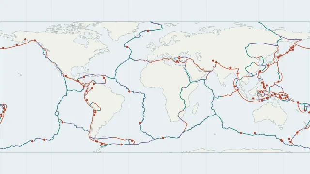 Earthquake Map: static overview of this map
