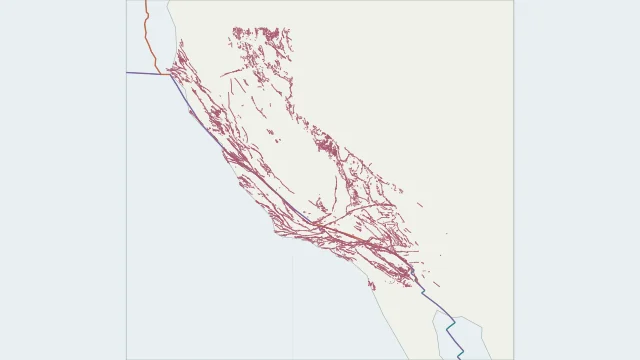 Fault Lines Map: static overview of this map