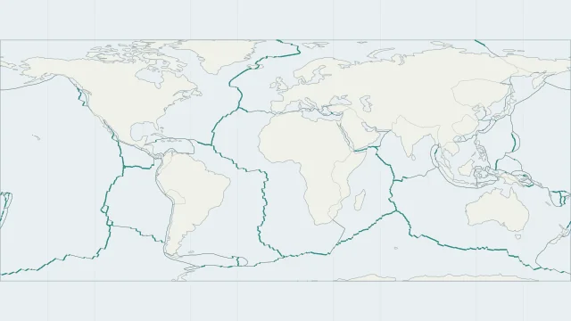 Mid-Ocean Ridge Map: static overview of this map