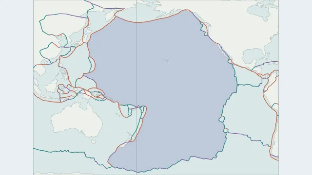 Pacific Plate Map: static overview of this map